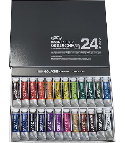 ホルベイン 透明水彩絵具 W444 15ml 24色セット